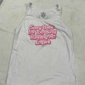 Paris Hilton tank top